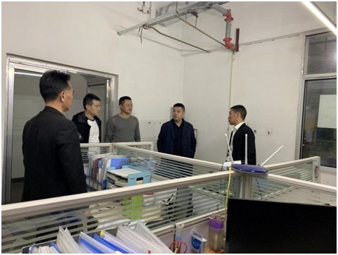 市機關事務局到南湖公司調研指導工作